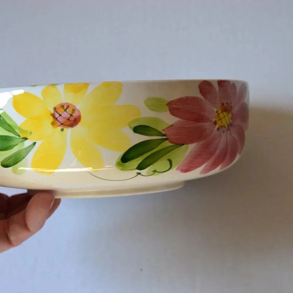 5/$25  Vtg Handpainted Crocus Bowl - Picture 4 of 6